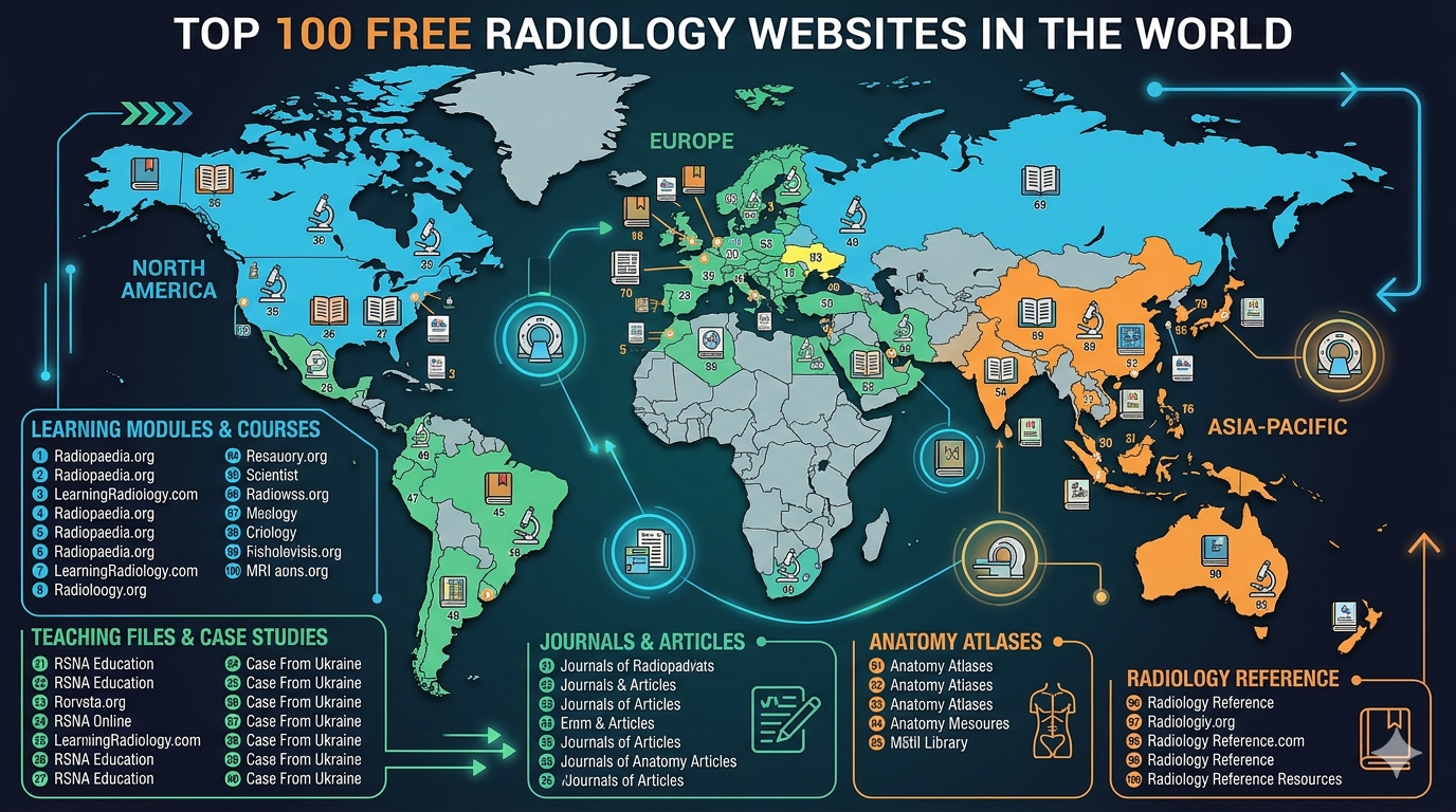 Top 100 Free Radiology Websites in 2026: A Global Guide for Clinicians ...