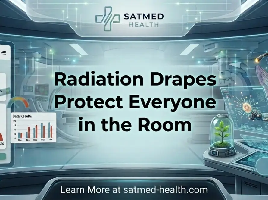 Staff PPE does not protect the patient's un-targeted anatomy. Learn how radiation-attenuating drapes reduce scatter dose to patient periphery and why patient-side shielding is essential.